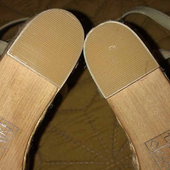 MODA 4 3/4 inch wedge sandals.  Worn once or twice - Picture 6 of 6